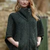 Aran Batwing Jacket Merino Wool