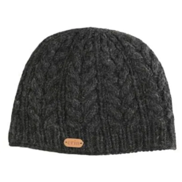 Aran Cable Pullon Hat Charc