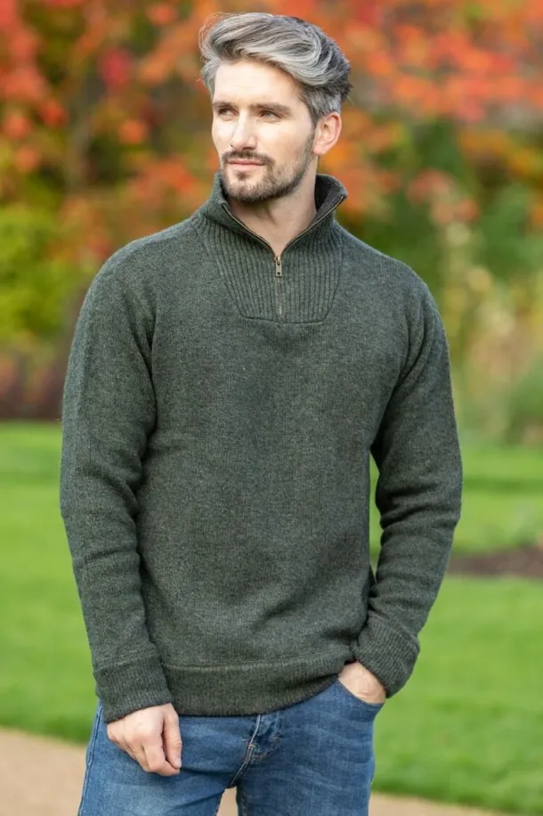 Halfzip Sweater Lambswool A227