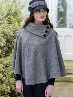 Irish Tweed Poncho 01