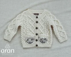Kids Handknit Merino Cardigan