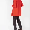 Kilcoole Textured Coatigan Orange