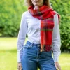 100% lambswool Red, Green & Blue 207