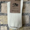 Luxurious Lambswool Socks - Natural
