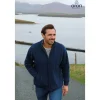 Men's Full Zip Lined Cardigan Navy