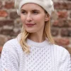 100% Merino Wool Beret Cream