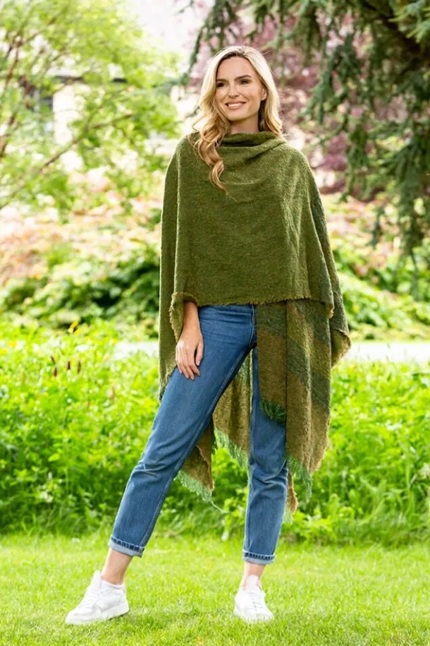 Ruanna Celtic Cape Moss Green