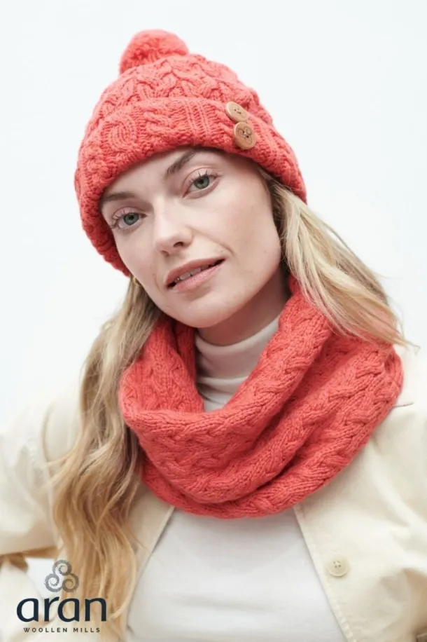 Super Soft Irish Snood Orange