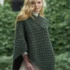 Super Soft Poncho Army Green