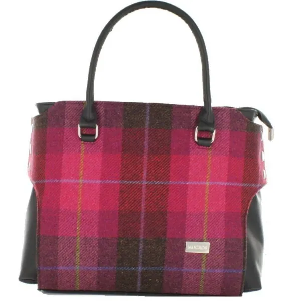 The Emily Irish Tweed Bag Pink 223