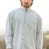 Traditional Grandfather Shirt Stripes SW893