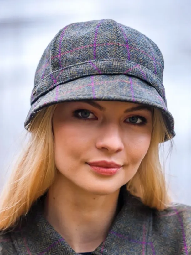 Tweed Flapper Cap Col. 150