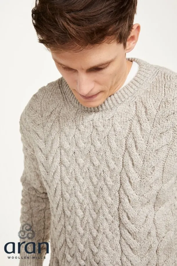 Unisex Super Soft Merino Wool Sweater Oatmeal