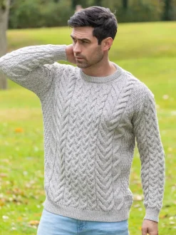 Unisex Super Soft Merino Wool Sweater Oatmeal
