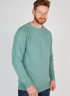 Wool and Cashmere Crew Neck Lochlevin