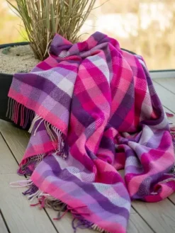 Wool and Cashmere Throw Col.1409