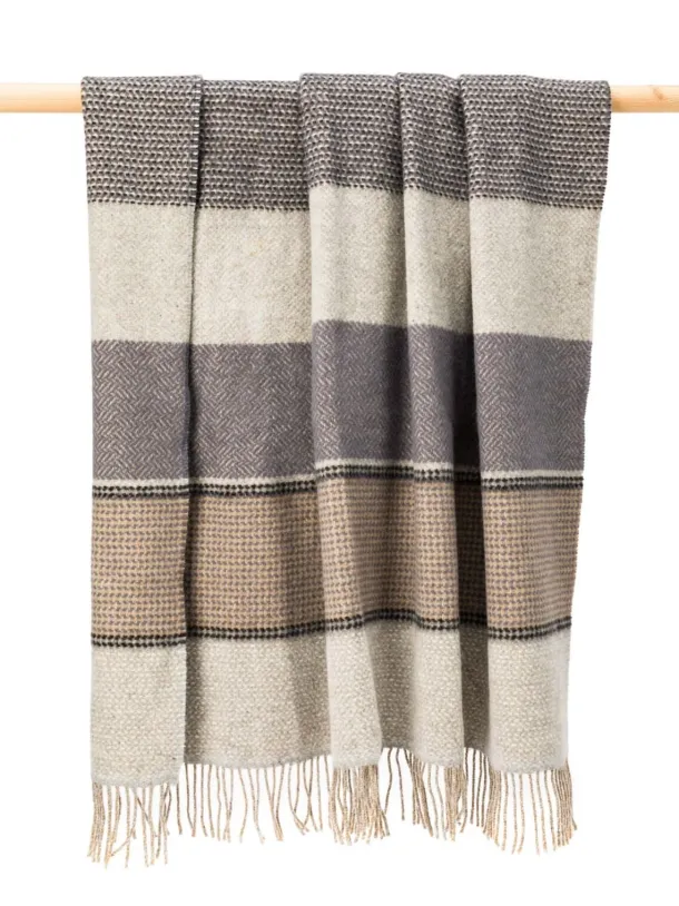 Wool and Cashmere Throw Col.1490